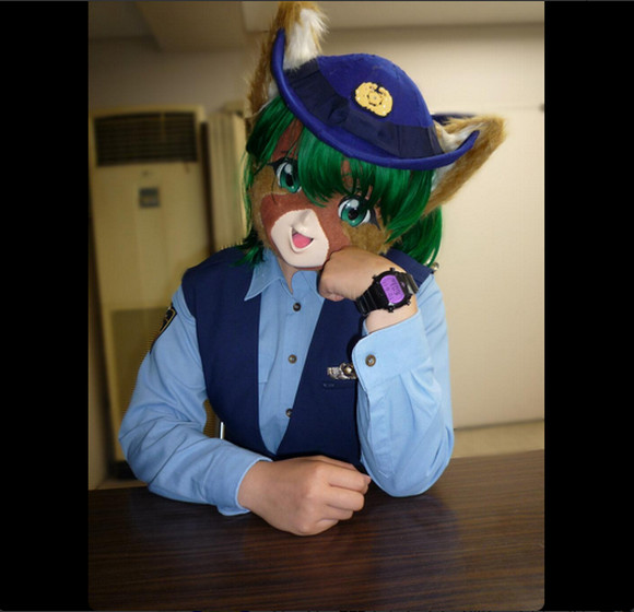 警視庁犯罪抑止対策本部に登場した萌えキャラ『テワタサナイーヌちゃん』がいろんな意味で凄すぎる件