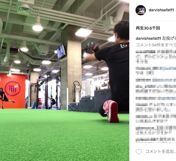 【動画あり】ダルビッシュの「左投げ」がエグい
