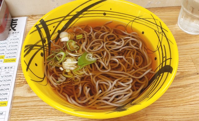 斬新すぎる「ぬるいそば」が食べられるそば屋を訪れてみた / どんな季節でも美味しくいけそうな安心感がすごい